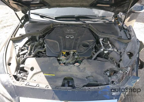 2021 Infiniti Q50 Luxe Awd z USA, uszkodzony, nr VIN JN1EV7BR9MM755855